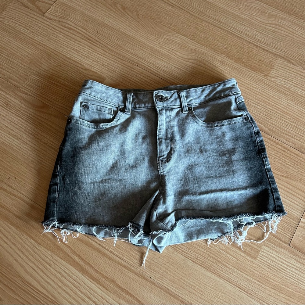 INC Denim Dark Wash High Rise Jean Shorts Size 4
